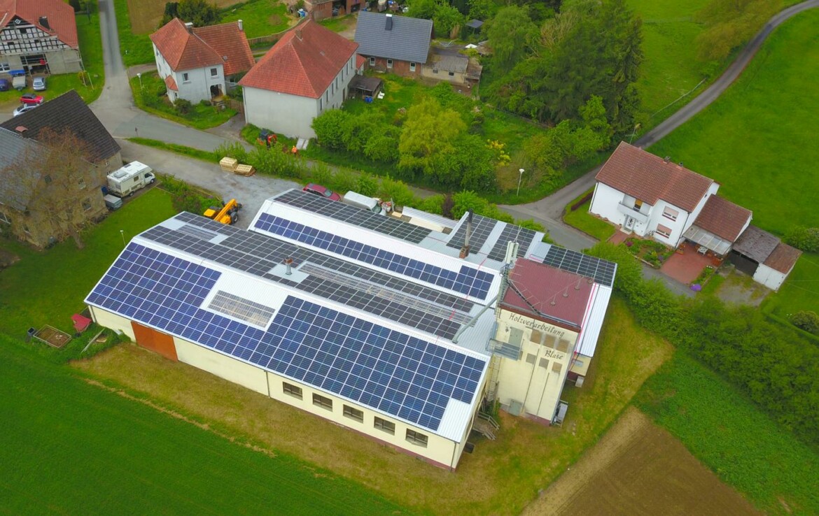 143,55 kWp - Preußisch Oldendorf - Solar Investition