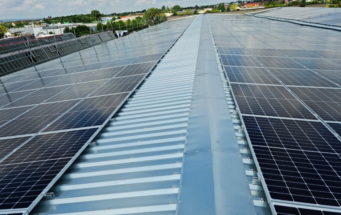 450 kWp Oschersleben 2 - PV Dachanlage